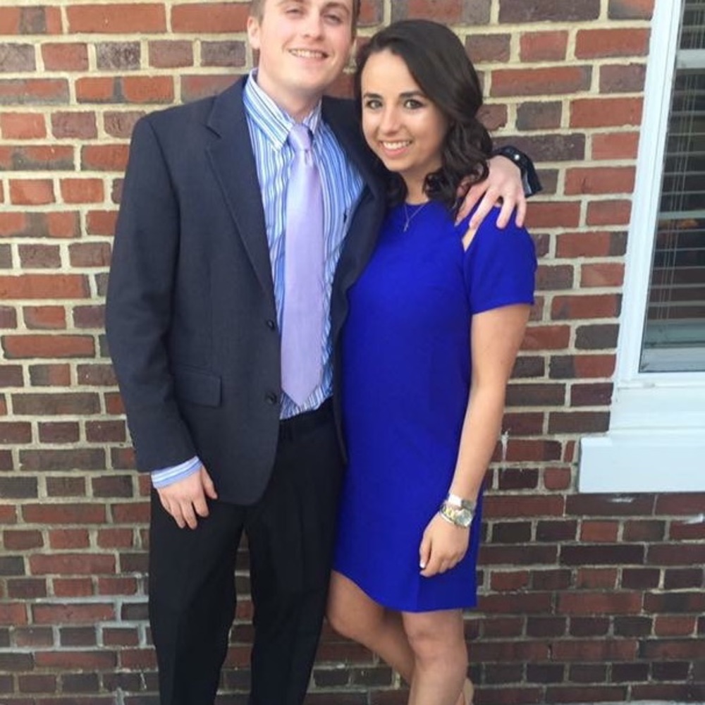 Royal blue lulus shift dress